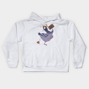 Poopy Pigeon Kids Hoodie